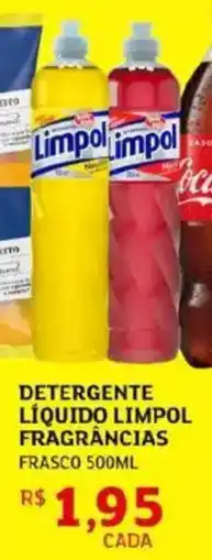 Assaí Atacadista Detergente líquido limpol fragrancias frasco oferta