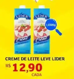 Assaí Atacadista Creme de leite leve lider oferta
