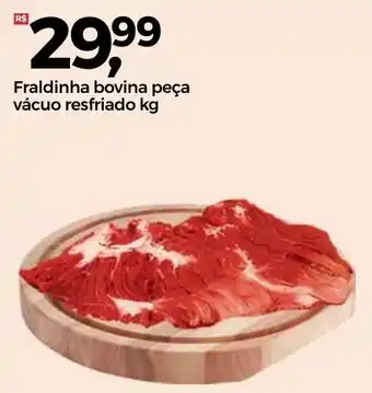 Frangolândia Fraldinha Bovina peca vacuo resfriada 1kg oferta