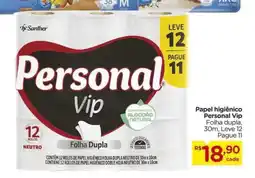 Carrefour Papel higiênico Personal Vip oferta