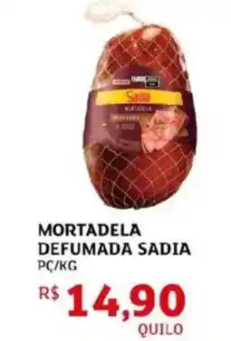 Assaí Atacadista Mortadela defumada sadia oferta