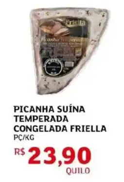 Assaí Atacadista Picanha suína temperada congelada friella oferta