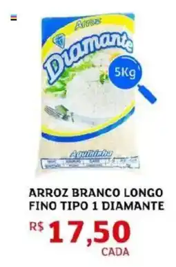 Assaí Atacadista Arroz branco longo fino tipo 1 diamante oferta