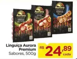 Carrefour Linguiça Aurora Premium Sabores, oferta