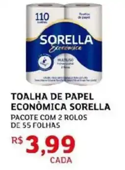 Assaí Atacadista Toalha de papel econòmica sorella oferta