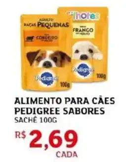 Assaí Atacadista Alimento para caes pedigree sabores sachê oferta