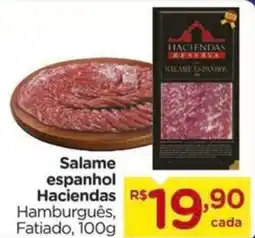 Carrefour Salame espanhol Haciendas oferta