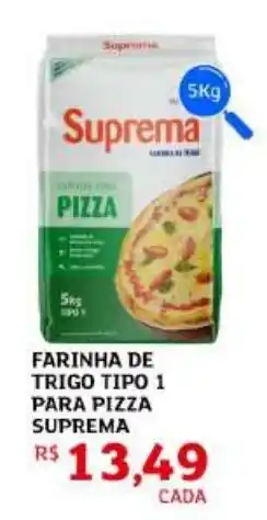 Assaí Atacadista Farinha de trigo tipo 1 para pizza suprema oferta