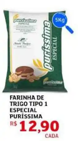 Assaí Atacadista Farinha de trigo tipo 1 especial puríssima oferta