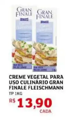 Assaí Atacadista Creme vegetal para uso culinário gran finale fleischmann tp oferta