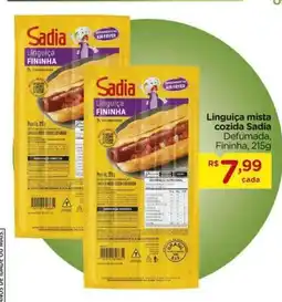 Carrefour Linguiça mista cozida Sadia oferta