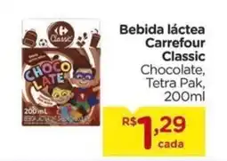 Carrefour Bebida láctea Carrefour Classic oferta