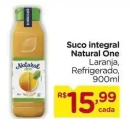 Carrefour Suco integral Natural One Laranja, Refrigerado, oferta