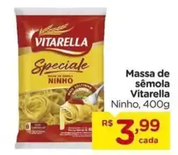 Carrefour Massa de sêmola Vitarella Ninho, oferta