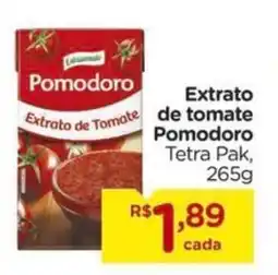 Carrefour Extrato de Tomate de tomate Pomodoro Tetra Pak, oferta