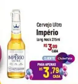 Muffato Cerveja Ultra Império Long Long Neck 275m oferta