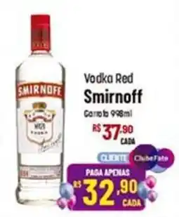 Muffato Vodka Red Smirnoff oferta