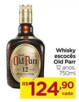 Carrefour Whisky escocês Old Parr 12 anos, oferta