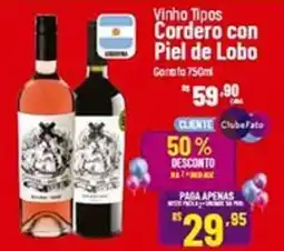Muffato Vinho Tipos Cordero con Piel de Lobo oferta