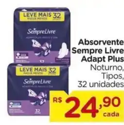 Carrefour Absorvente Sempre Livre Adapt Plus oferta