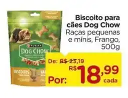 Carrefour Biscoito para cães Dog Chow oferta
