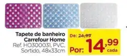 Carrefour Tapete de banheiro Carrefour Home oferta