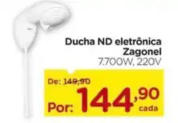 Carrefour Ducha ND eletrônica Zagonel 7.700W, 220V oferta