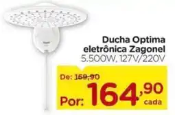 Carrefour Ducha Optima eletrônica Zagonel oferta