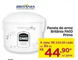 Carrefour Panela de arroz Britânia PA10 Prime oferta
