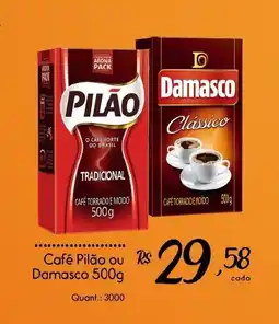Giassi Supermercados Café Pilão o Damasco oferta