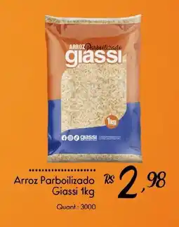 Giassi Supermercados Arroz Parboilizado Giassi oferta