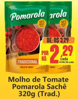 Big Supermercados Molho de Tomate Pomarola Sachê oferta