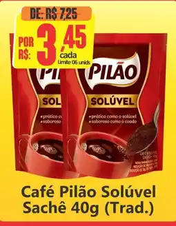 Big Supermercados Café Pilão Solúvel Sachê (Trad.) oferta