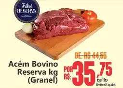 Big Supermercados Acém Bovino Reserva oferta