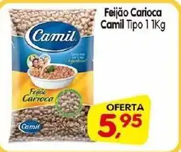 Cercadão Feijão Carioca Camil Tipo 1 oferta