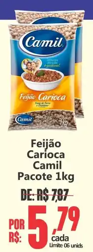 Big Supermercados Feijão Carioca Camil Pacote oferta
