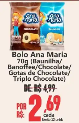 Big Supermercados Bolo Ana Maria oferta