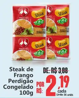 Big Supermercados Steak de Frango Perdigão Congelado oferta