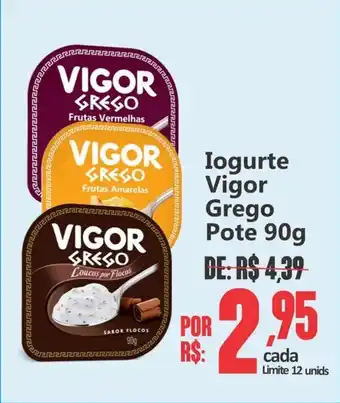 Big Supermercados Iogurte Vigor Grego Pote oferta