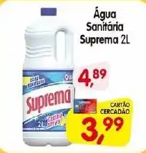 Cercadão Água Sanitária Suprema oferta