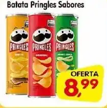 Cercadão Batata Pringles Sabores oferta
