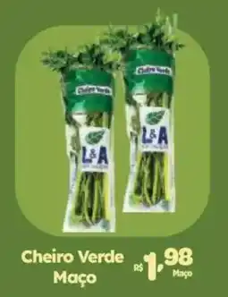 Comercial Esperança Cheiro Verde Maço oferta