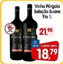 Cercadão Vinho Pérgola Seleção Suave Tto oferta