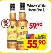 Cercadão Whisky White Horse Fine oferta