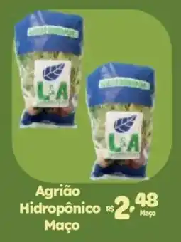 Comercial Esperança Agrião Hidropônico Maço oferta