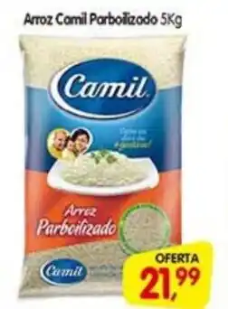 Cercadão Arroz Camil Parboilizado oferta