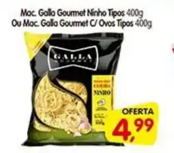 Cercadão Mac. Galla Gourmet Ninho Tipos Ou Mac. Galla Gourmet C/Ovos Tipos oferta
