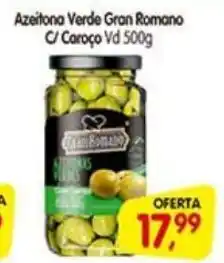Cercadão Azeitona Verde Gran Romano C/Caroço Vd oferta