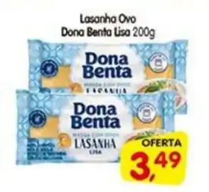 Cercadão Lasanha Ovo Dona Benta Lisa oferta