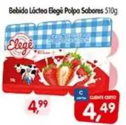 Cercadão Bebida Láctea Elege Polpa Sabores oferta